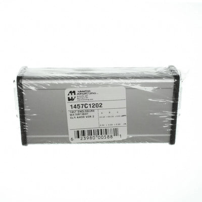 1457C1202 by Hammond Manufacturing - BOX ALUM NATURAL 5""L X 2.441""W