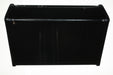 1457N1601BK by Hammond Manufacturing - BOX ALUM BLACK 6.811""L X 4.252""W
