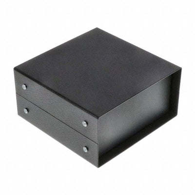 1458C3 by Hammond Manufacturing - BOX STEEL BLACK 6""L X 6""W