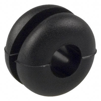 HG-2.5 by Essentra Components - GROMMET 0.157"" ELASTOMER BLACK
