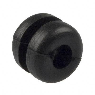HG-2 by Essentra Components - GROMMET 0.126"" ELASTOMER BLACK