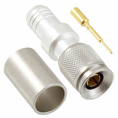 1460010-1 by TE Connectivity AMP Connectors - CONNECTOR 1.0/2.3 PLG STR 50OHM CRIMP