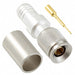 1460010-1 by TE Connectivity AMP Connectors - CONNECTOR 1.0/2.3 PLG STR 50OHM CRIMP