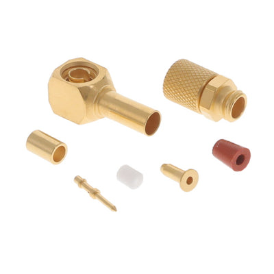 1467950-1 by TE Connectivity Aerospace, Defense and Marine - CONNECTOR SMB PLUG MINIATURE R/A