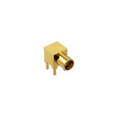 1470511-1 by TE Connectivity AMP Connectors - CONNECTOR MCX JACK R/A 50 OHM PCB