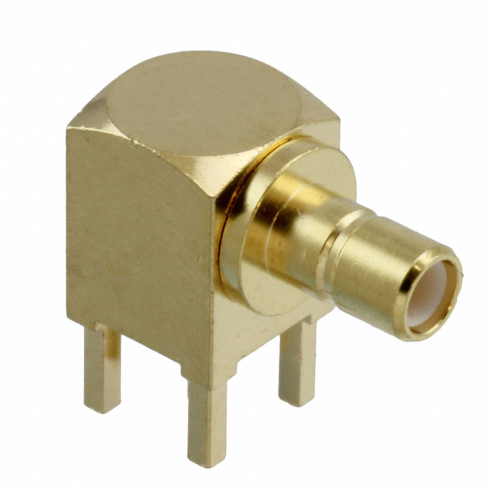 1470513-1 by TE Connectivity AMP Connectors - CONNECTOR SMB JACK R/A 50 OHM PCB