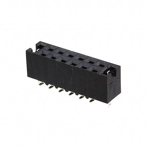 147102-6 by TE Connectivity AMP Connectors - CONNECTOR RECPT 12POS 0.1 GOLD SMD