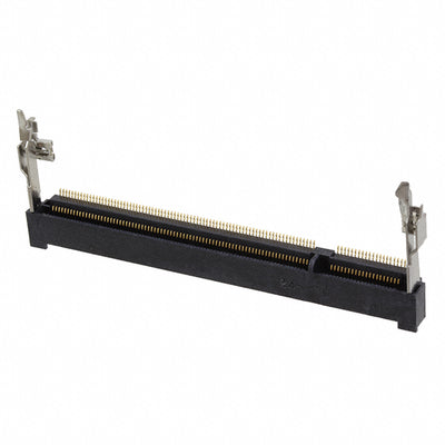 1473150-4 by TE Connectivity AMP Connectors - CONNECTOR SKT SODIMM 200POS R/A SMD