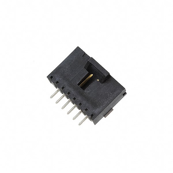 147323-5 by TE Connectivity AMP Connectors - CONNECTOR HEADER SMD R/A 6POS 2.54MM