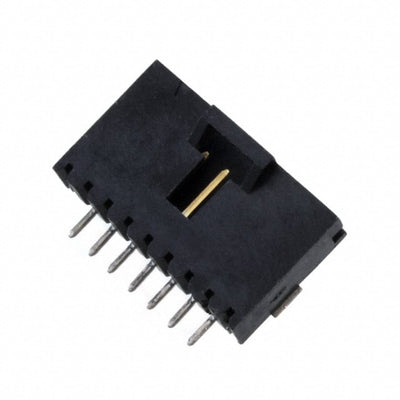 147323-6 by TE Connectivity AMP Connectors - CONNECTOR HEADER SMD R/A 7POS 2.54MM