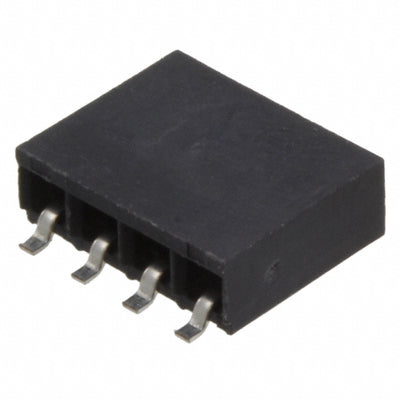 147721-3 by TE Connectivity AMP Connectors - CONNECTOR RECPT 4POS 0.1 GOLD SMD R/A