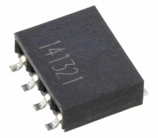 147733-3 by TE Connectivity AMP Connectors - CONNECTOR RECPT 4P 0.1 TIN-LEAD SMD RA