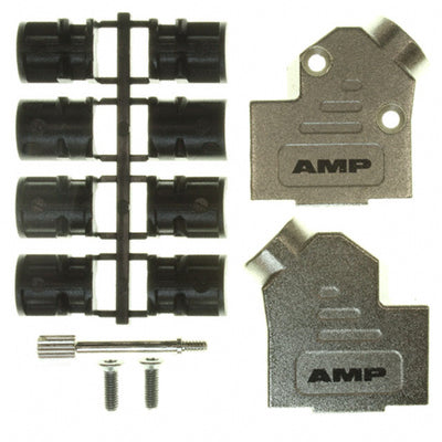 1478763-9 by TE Connectivity AMP Connectors - CONNECTOR BACKSHELL 9P 45DEG SHLD SLV