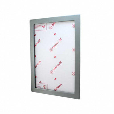1481WN41711 by Hammond Manufacturing - WINDOW NEMA4 STEEL 18.7X12.7"" GY
