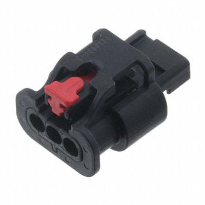 1488991-5 by TE Connectivity AMP Connectors - CONNECTOR RECPT HSG 3POS 4.00MM