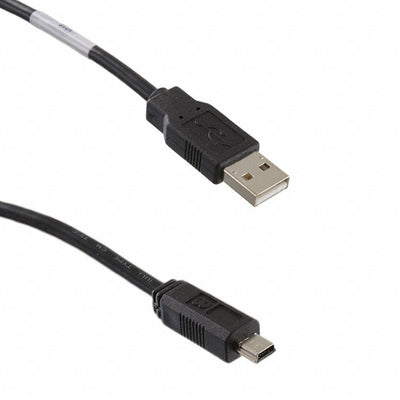 1496476-3 by TE Connectivity AMP Connectors - CABLE USB2.0 A PLG-MIN B PLG 6.56