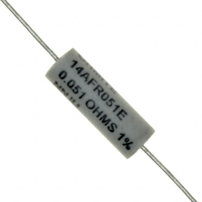 14AFR051E by Ohmite - RESISTOR 0.051 OHM 1% 4W AXIAL