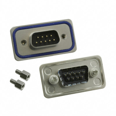 15-000413 by Conec - CONNECTOR D-SUB PLUG 9P PNL MNT SLDR