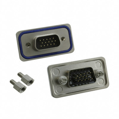 15-000493 by Conec - CONNECTOR D-SUB HD PLUG 15POS PNL MNT