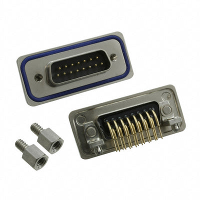 15-000743 by Conec - CONNECTOR D-SUB PLUG 15POS R/A SLDR