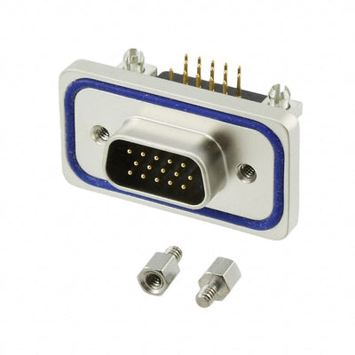 15-002193 by Conec - CONNECTOR D-SUB HD PLUG 15P R/A SLDR