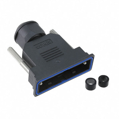 15-004680 by Conec - CONNECTOR BACKSHELL 25POS 180DEG BLK
