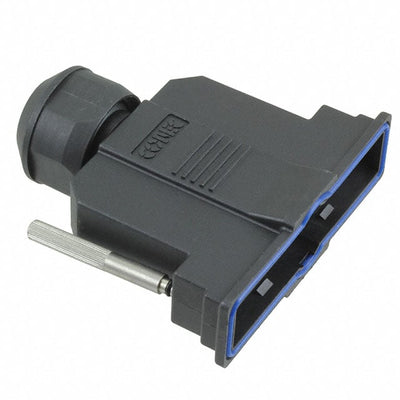 15-004690 by Conec - CONNECTOR BACKSHELL 37POS 180DEG BLK