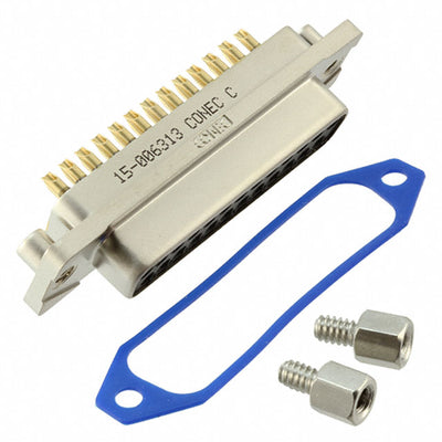 15-006313 by Conec - CONNECTOR D-SUB RCPT 25POS PNL MNT