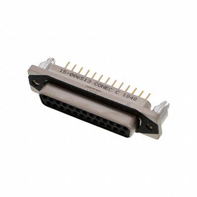 15-006513 by Conec - CONNECTOR D-SUB RCPT 25P PNL MNT SLDR