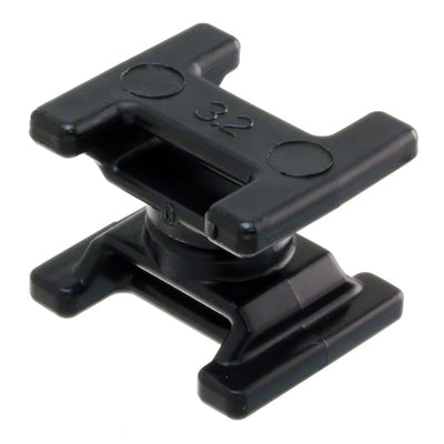 151-00644 by HellermannTyton - CABLE TIE HLDR DUAL SWIVEL BLACK
