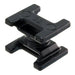 151-00644 by HellermannTyton - CABLE TIE HLDR DUAL SWIVEL BLACK