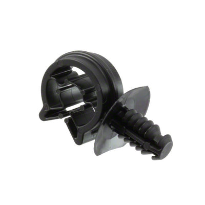 151-00927 by HellermannTyton - CABLE CLIP C-TYPE BLACK FIR TREE