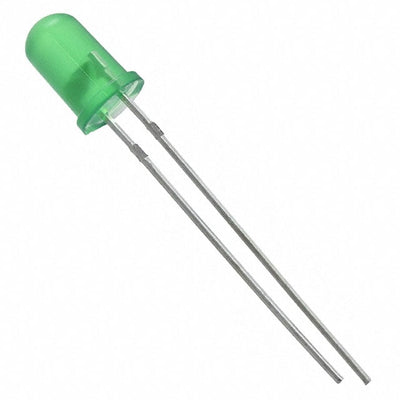 151051VS04000 by Wurth Elektronik - LED GREEN DIFFUSED 5MM ROUND T/H