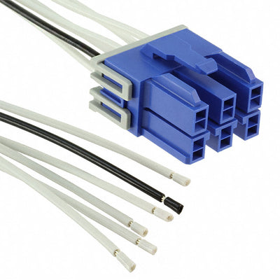 1511832601 by Molex - FCT CP6.5 SG/END HARNESS 6CKT BL