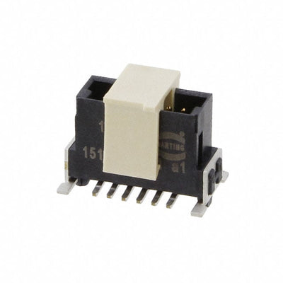 15120122601000 by HARTING - CONNECTOR HEADER SMD 12POS 1.27MM