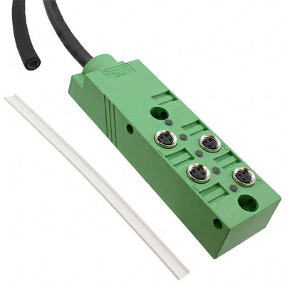 1516014 by Phoenix Contact - SENSOR ACTUATOR BOX 4SLOT 3POS