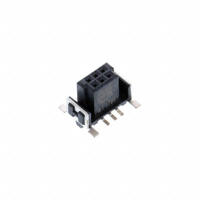 15210062601000 by HARTING - CONNECTOR RECPT 6POS 0.05 GOLD SMD