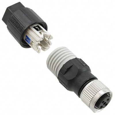 1521601 by Phoenix Contact - CONNECTOR RECPT FMALE 4POS GOLD IDC