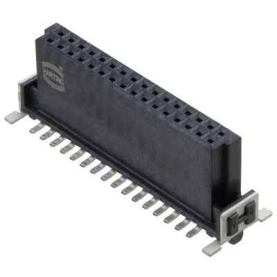 15220322601000 by HARTING - CONNECTOR RECPT 32POS 0.05 GOLD SMD
