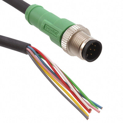 1522503 by Phoenix Contact - CABLE 8POS MALE TO WIRE 9.84