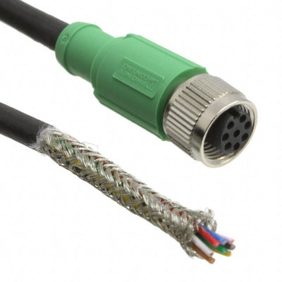 1401236 by Phoenix Contact - CABLE 8POS FMALE TO WIRE 65.6