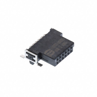 15250122601000 by HARTING - CONNECTOR RECPT 12POS 0.05 SMD R/A