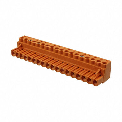 1528060000 by Weidmuller - TERM BLOCK PLUG 18POS STR 5.08MM