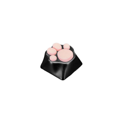 4971 by Adafruit Industries LLC - BLACK ALUMINUM KITTY PAW KEYCAP