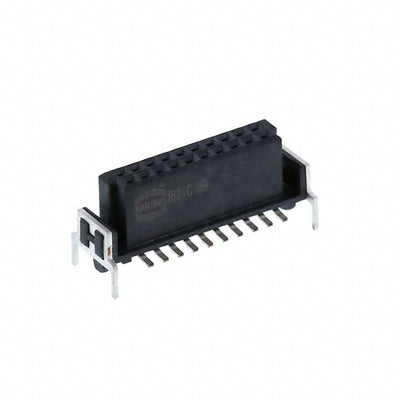 15220202401000 by HARTING - CONNECTOR RECPT 20POS 0.05 GOLD SMD