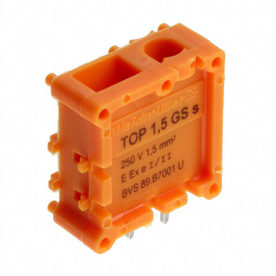 1536160000 by Weidmuller - TERM BLOCK 1POS TOP ENTRY PCB