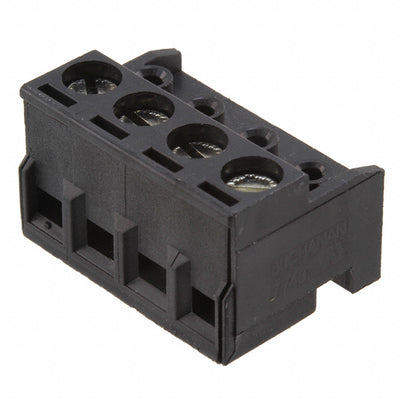1546018-4 by TE Connectivity AMP Connectors - TERM BLOCK PLUG 4POS 90DEG 5MM