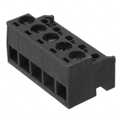 1546018-5 by TE Connectivity AMP Connectors - TERM BLOCK PLUG 5POS 90DEG 5MM
