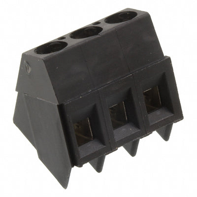 1546074-3 by TE Connectivity AMP Connectors - TERM BLOCK 3POS 35DEG 5.08MM PCB