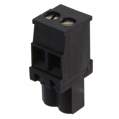 1546118-2 by TE Connectivity AMP Connectors - TERM BLOCK PLUG 2POS 270DEG 5MM